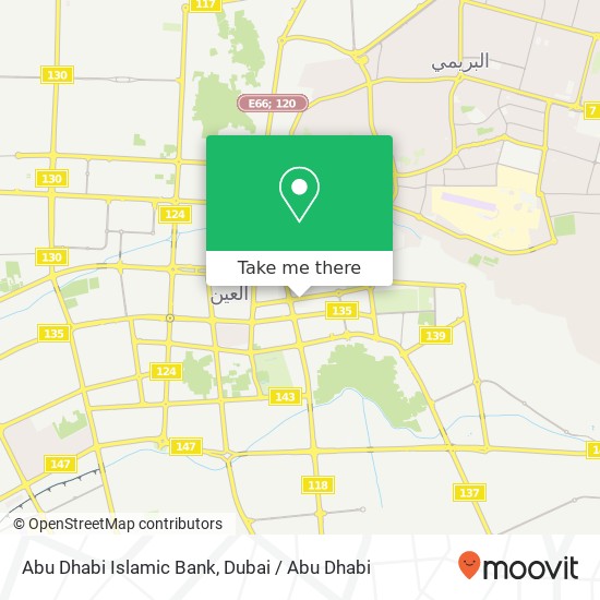 Abu Dhabi Islamic Bank map