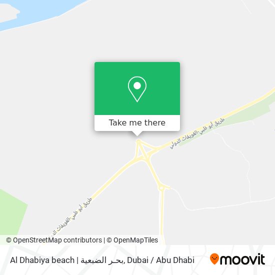 Al Dhabiya beach | بحـر الضبعية map
