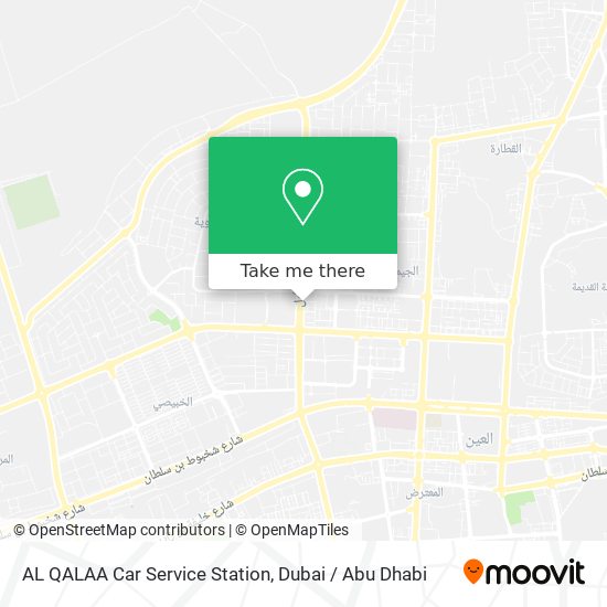 AL QALAA Car Service Station map