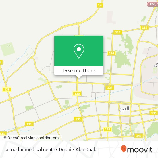 almadar medical centre map