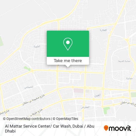 Al Mattar Service Center/ Car Wash map