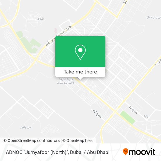 ADNOC "Jurnyafoor (North)" map