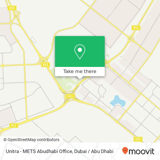 Unitra - METS Abudhabi Office map