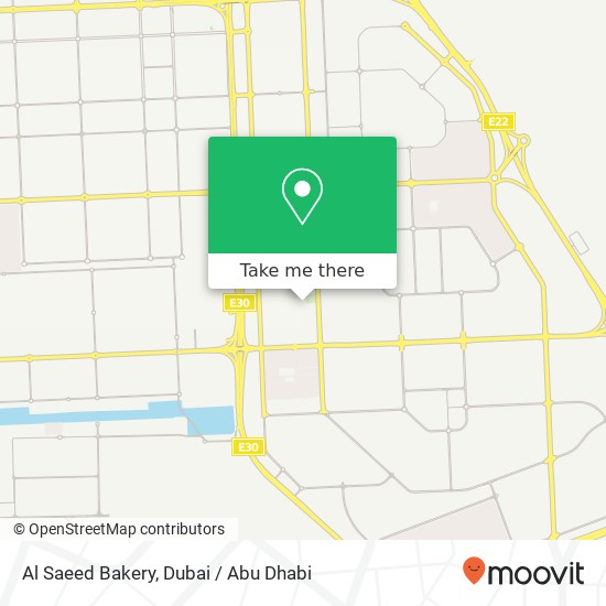 Al Saeed Bakery map