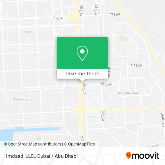 Imdaad, LLC. map