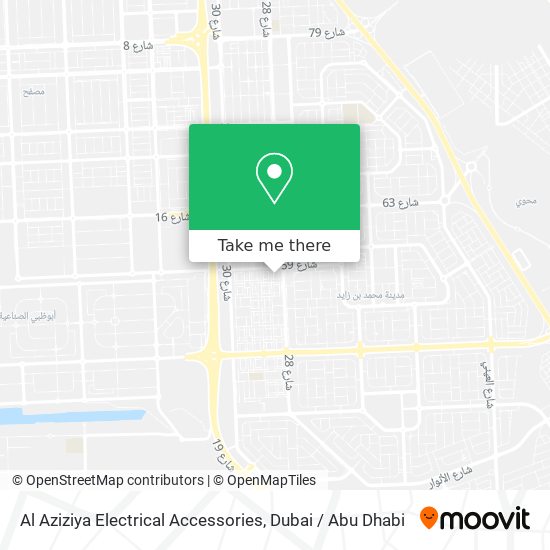 Al Aziziya Electrical Accessories map