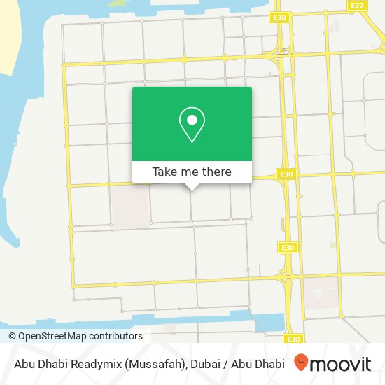 Abu Dhabi Readymix (Mussafah) map