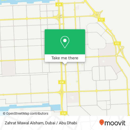 Zahrat Mawal Alsham map