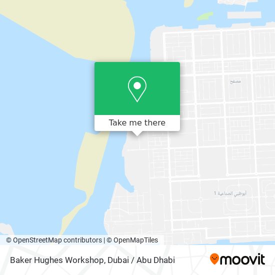 Baker Hughes Workshop map