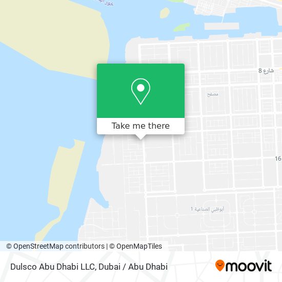 Dulsco Abu Dhabi LLC map