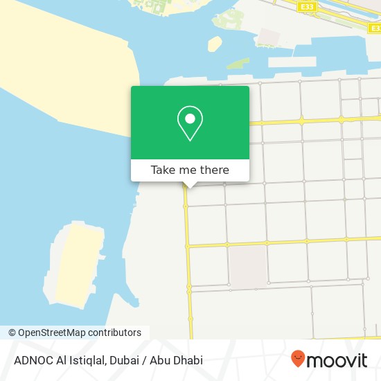 ADNOC Al Istiqlal map