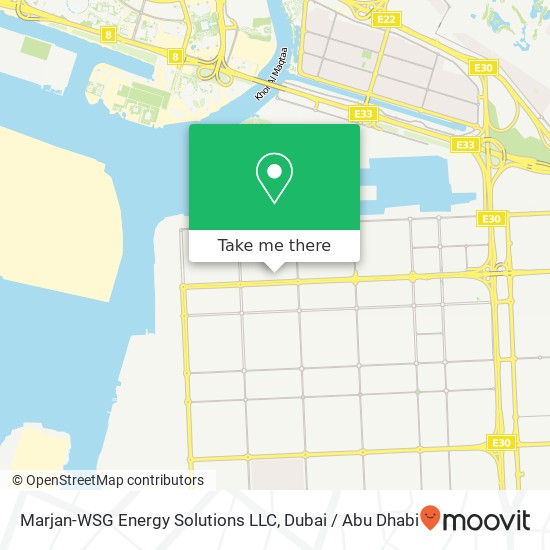 Marjan-WSG Energy Solutions LLC map