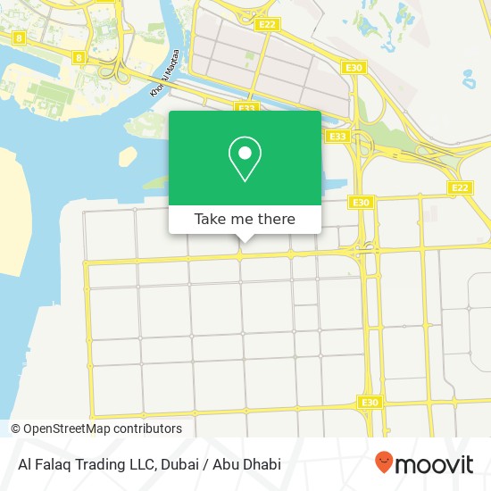 Al Falaq Trading LLC map