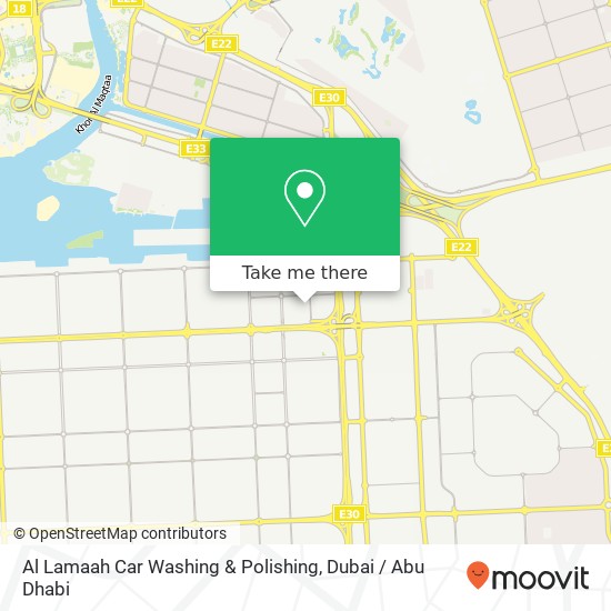 Al Lamaah Car Washing & Polishing map