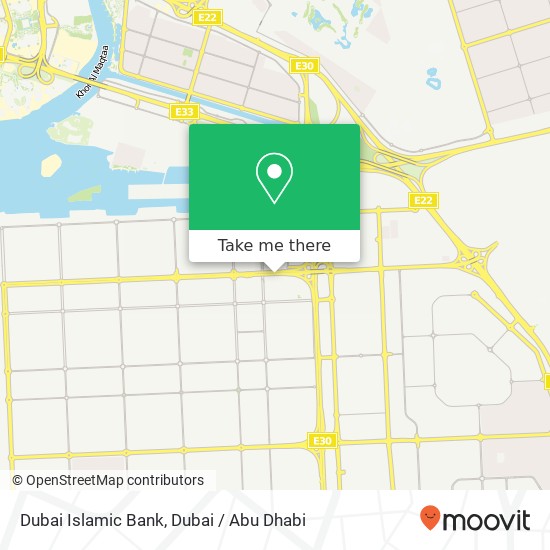 Dubai Islamic Bank map