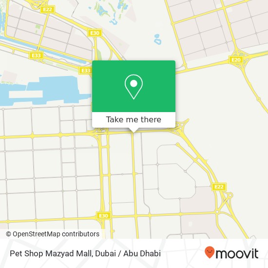 Pet Shop Mazyad Mall map