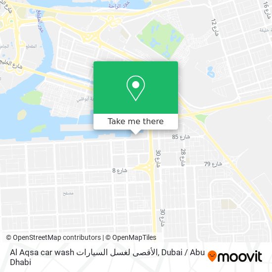 Al Aqsa car wash الأقصى لغسل السيارات map