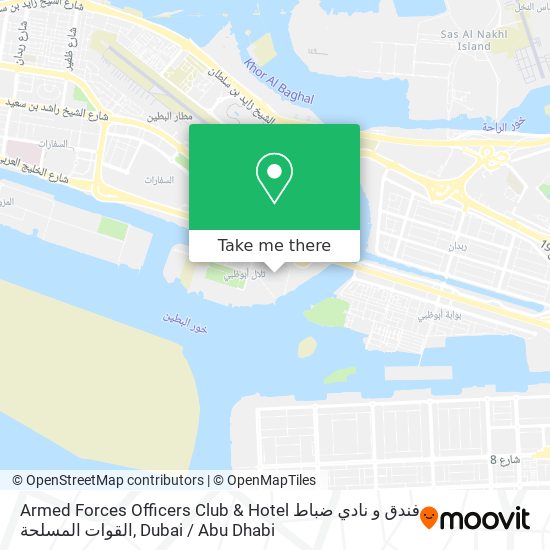 Armed Forces Officers Club & Hotel فندق و نادي ضباط القوات المسلحة map