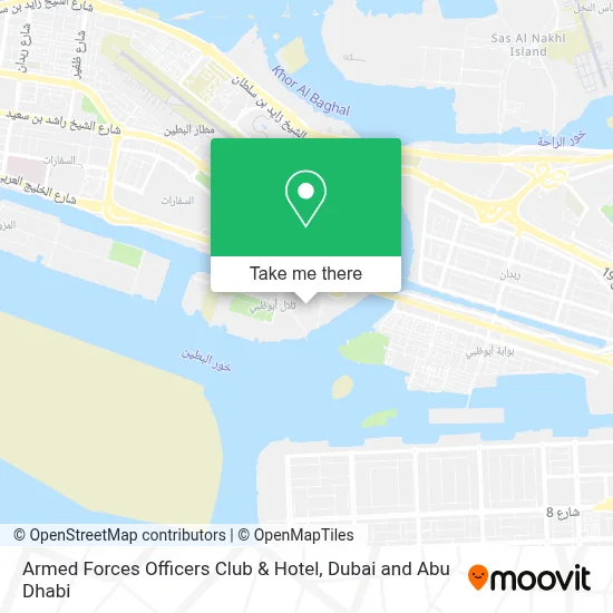 Armed Forces Officers Club & Hotel فندق و نادي ضباط القوات المسلحة map