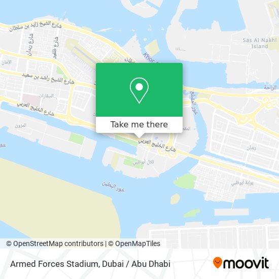 Armed Forces Stadium map