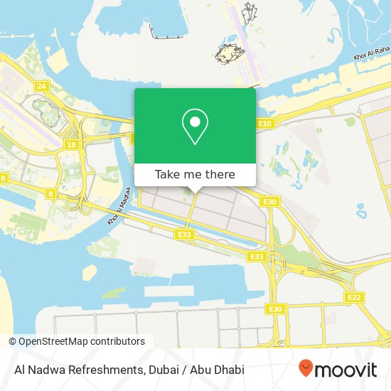 Al Nadwa Refreshments map