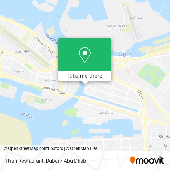 Itran Restaurant map
