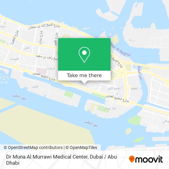 Dr Muna Al Murrawi Medical Center map