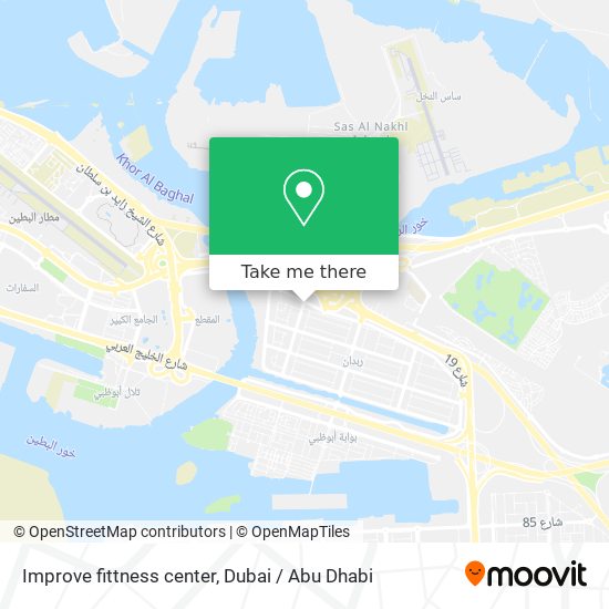 Improve fittness center map