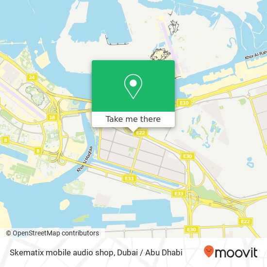 Skematix mobile audio shop map