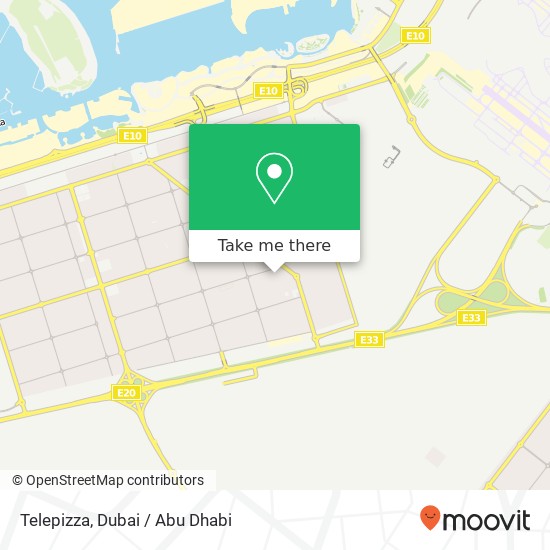 Telepizza map