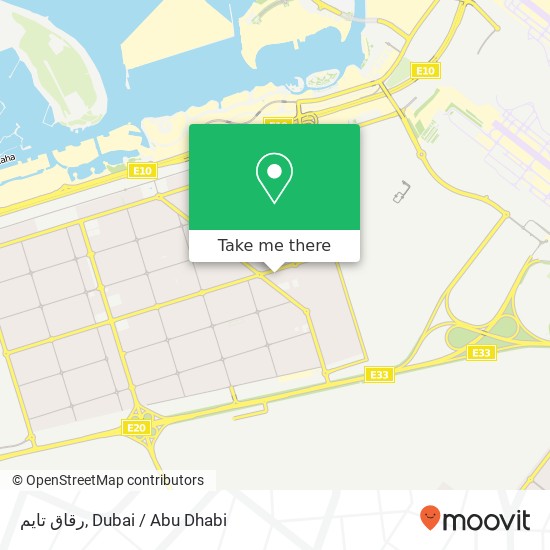 رقاق تايم map