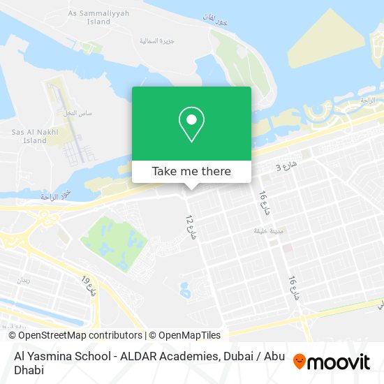 Al Yasmina School - ALDAR Academies map