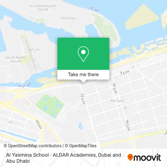 Al Yasmina School - ALDAR Academies map