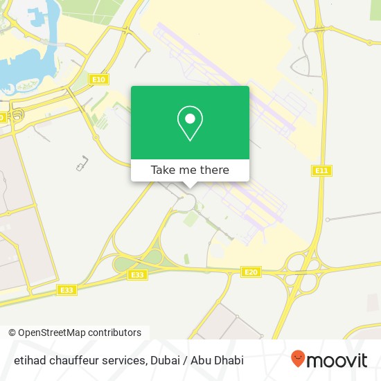 etihad chauffeur services map
