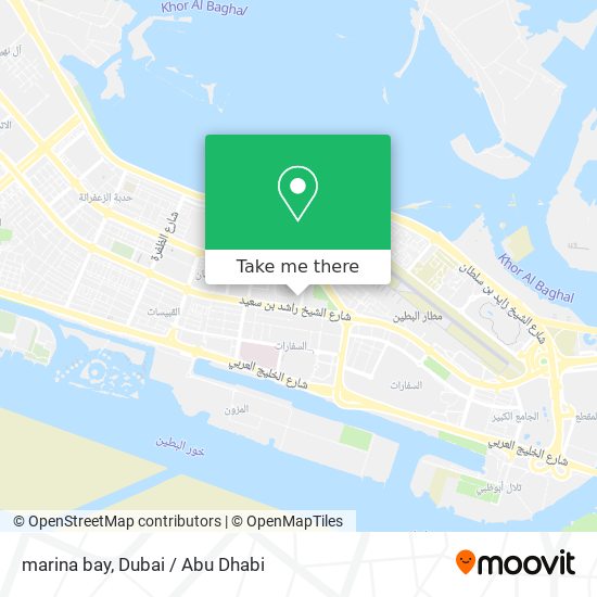 marina bay map