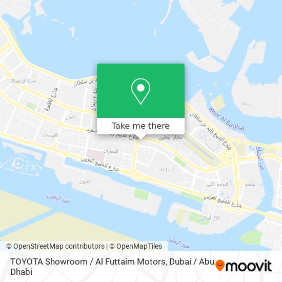 TOYOTA Showroom / Al Futtaim Motors map
