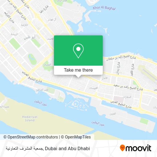 جمعية المشرف التعاونية map