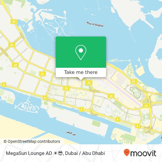 MegaSun Lounge AD ☀️😎 map
