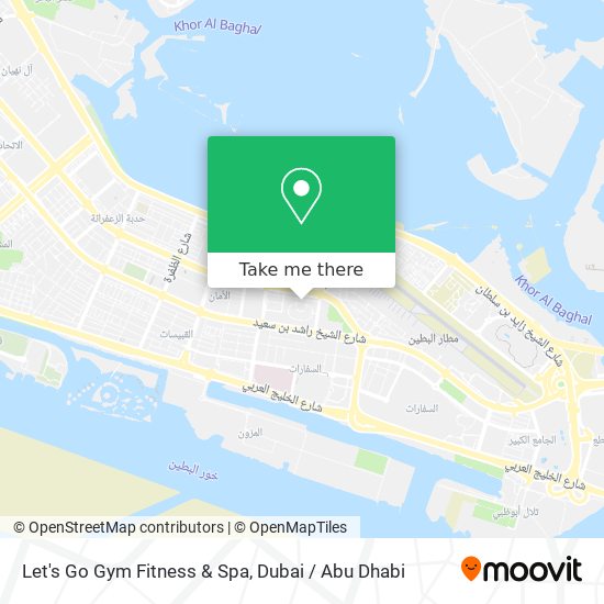 Let's Go Gym Fitness & Spa map