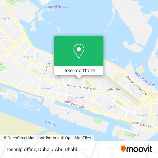 Technip office map