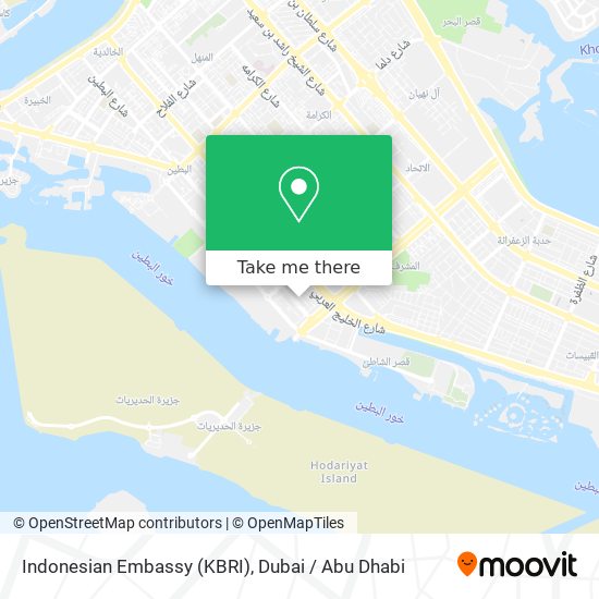 Indonesian Embassy (KBRI) map