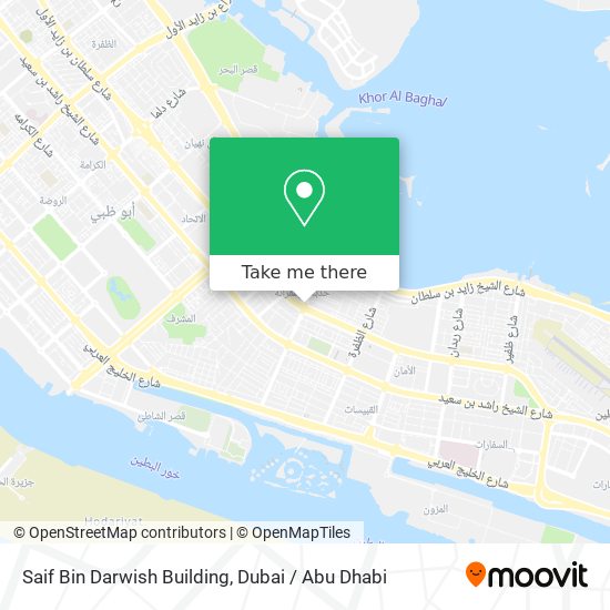 Saif Bin Darwish Building map