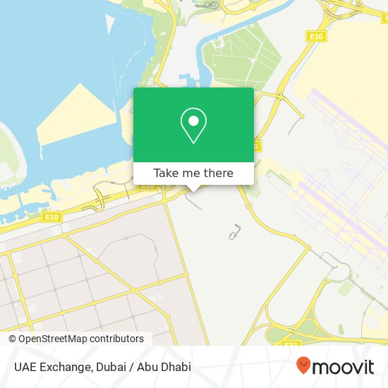 UAE Exchange map
