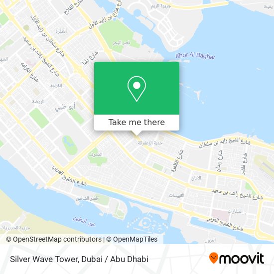 Silver Wave Tower map