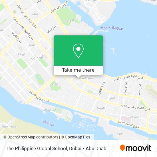The Philippine Global School map