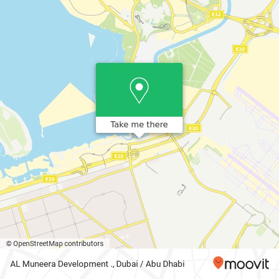 AL Muneera Development . map