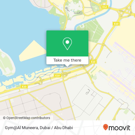 Gym@Al Muneera map