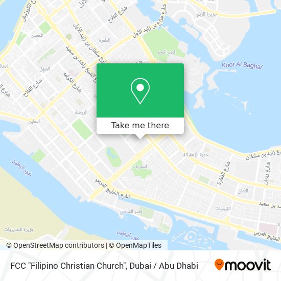 FCC "Filipino Christian Church" map