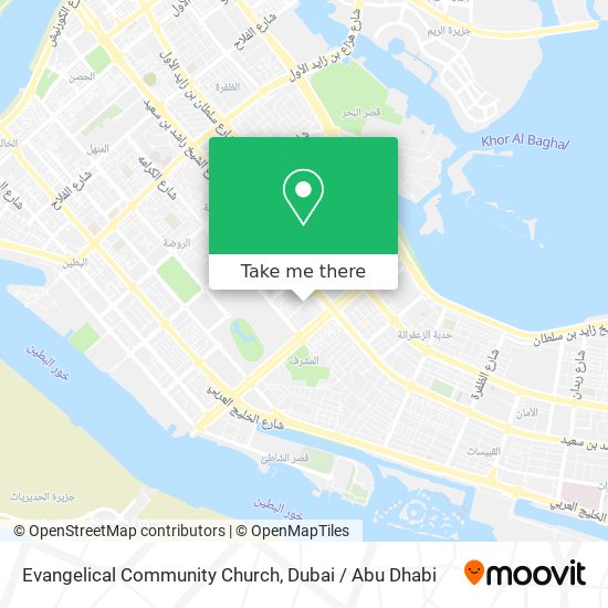 Evangelical Community Church map