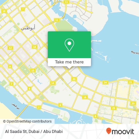 Al Saada St map
